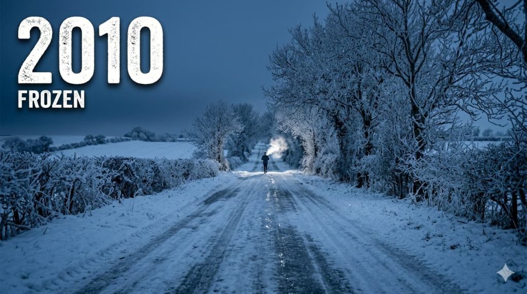 Frozen road